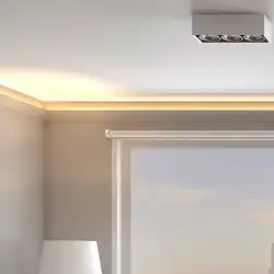 Плинтуса на потолок в спальню фото