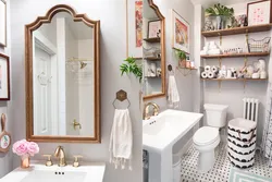 Дизайн интерьера ванной аксессуары