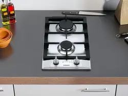 Built-In Gas Hob Photo In The Kitchen