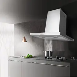 Photo of a kitchen with a 50 cm hood