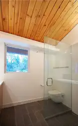Дизайн Деревянного Потолка В Ванной