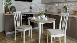 Light kitchen chairs photo