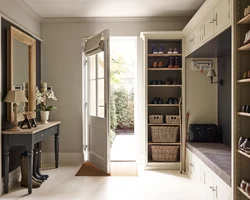 Vintage hallway interior