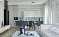 Gray living room design minimalism