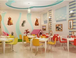 Интерьер детской кухни зала
