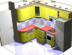 Kitchen design width 2 5