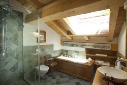 Bath chalet style photo