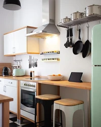 Custom small kitchen photo
