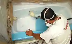 Пакрыццё ванны фота