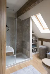 Roof bathroom design