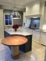 Oval Kitchen Design Photo