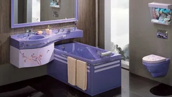 Bathroom furniture color photo