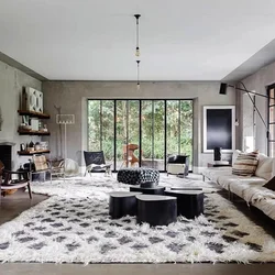 Grunge living room interior