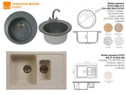 Ченакҳои аксҳои раковинаҳои ошхона