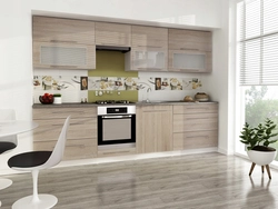 Kitchen color white oak photo