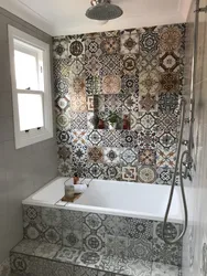 Bath Tile Patchwork Photo
