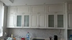 Kitchens with frosted glass photo