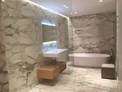 Stone bathroom design