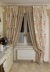 Country Style Kitchen Curtains Photo