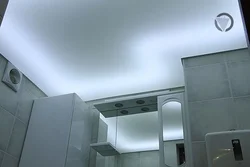 Световая ванна натяжной потолок фото