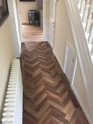 Wood-Look Floor In The Hallway Photo
