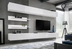 Living Room Wall Dimensions Modern Photos