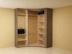 Photo Of Corner Cabinets Inside The Hallway