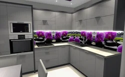 Кухня Дизайн Орхидея
