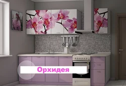 Кухня Дизайн Орхидея