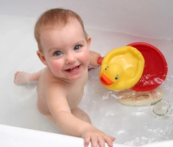 Photo Of Baby In Bath