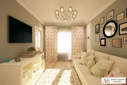 Apartment design 60 sq.m. 3 rooms