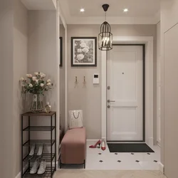 Corridor design in a 1-room apartment