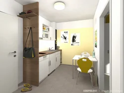 Перепланировка кухня в коридоре дизайн