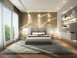 Spacious bedroom design