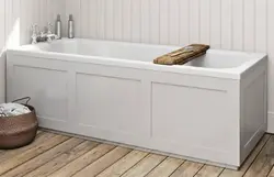 Экран для ваннай белы фота