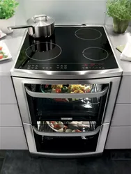 Electric stoves for kitchen built-in photos