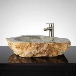 Bathroom Sinks Made Of Stone Photo