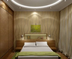 Photo of suspended ceilings in a small bedroom