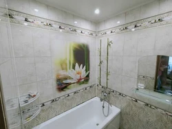 Panel Tiles In The Bathroom Photo