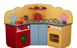 Photo of a kitchen in a kindergarten