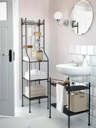 Bathroom shelves design