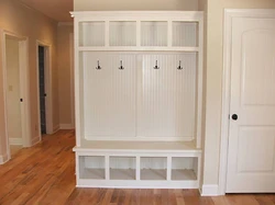 Ikea hemnes hallway in the interior