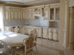 Baroque style in the kitchen interior