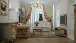 Living Room Interior Rococo
