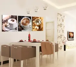 Кухня с кофе молоком дизайн фото