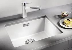 White Kitchen Sink Design