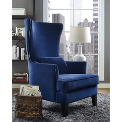 Синие стулья в гостиной фото