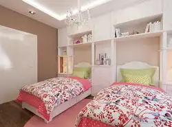 Дизайн спальни для двух девочек подростков