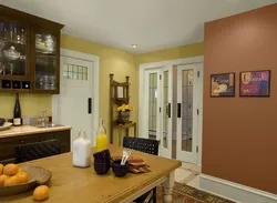 Painting the kitchen in two colors photo