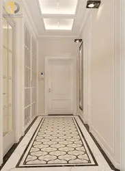Tiles in the hallway interior